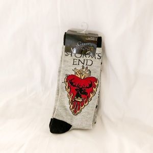 Game of Thrones Adult Crew Socks- 2 Pairs